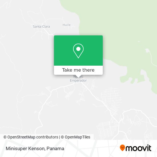 Mapa de Minisuper Kenson