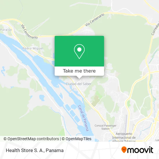 Health Store S. A. map