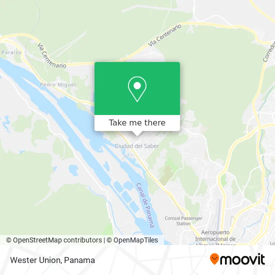 Wester Union map