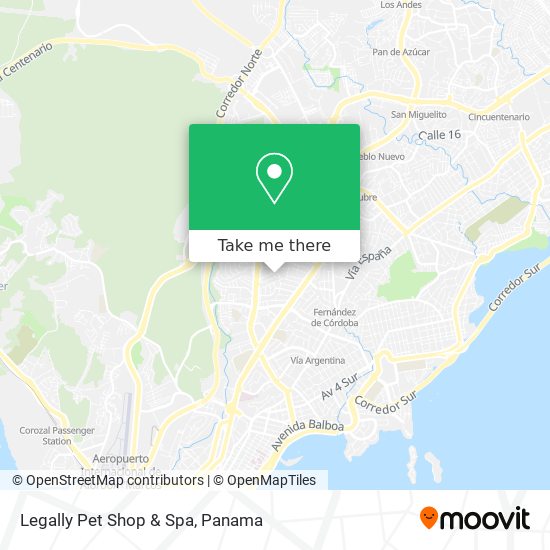 Legally Pet Shop & Spa map