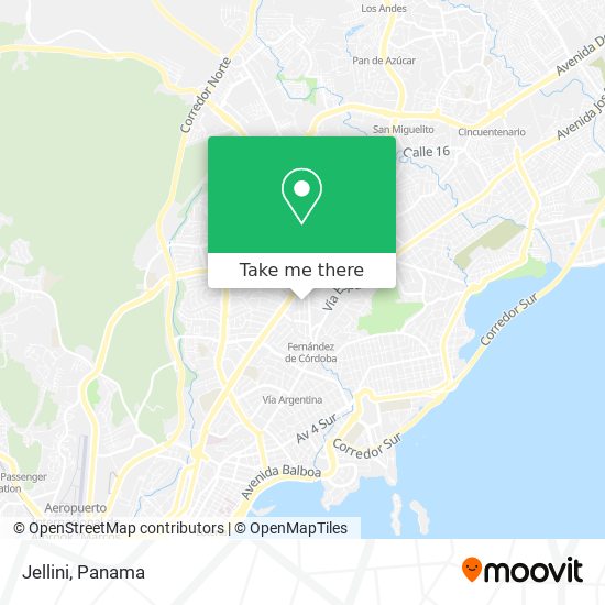 Mapa de Jellini