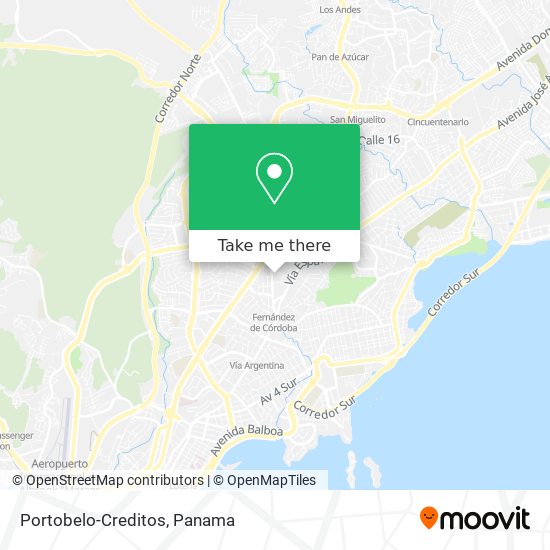 Portobelo-Creditos map