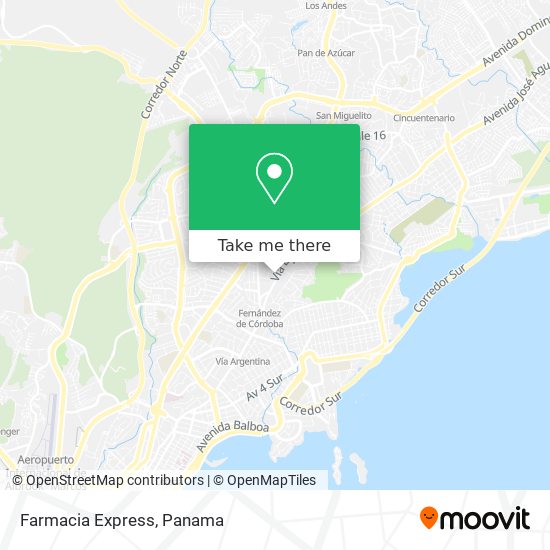 Farmacia Express map