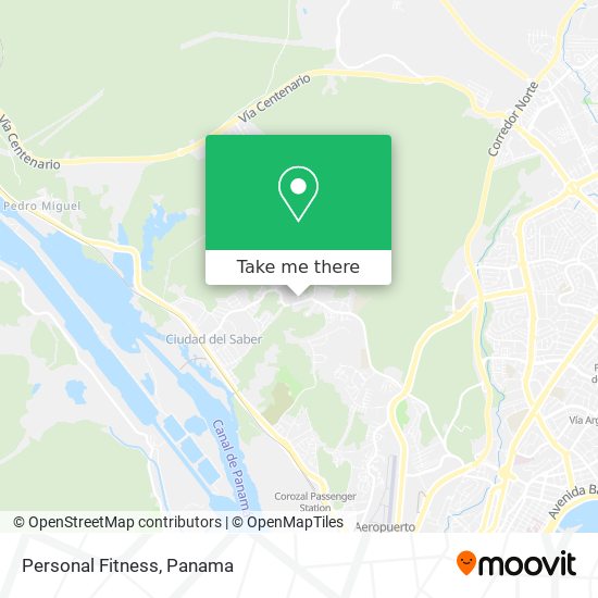 Personal Fitness map