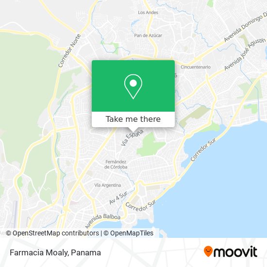 Farmacia Moaly map