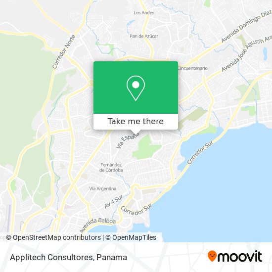 Applitech Consultores map