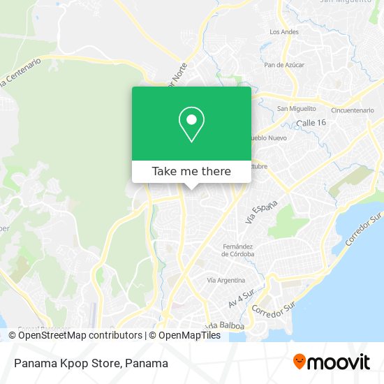 Panama Kpop Store map