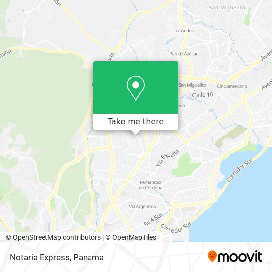 Notaria Express map