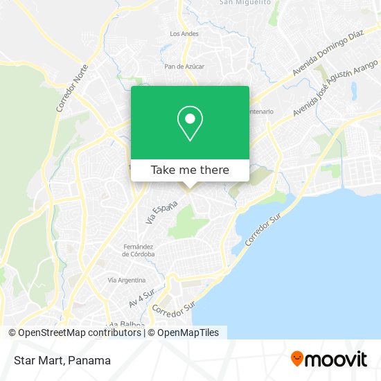 Mapa de Star Mart