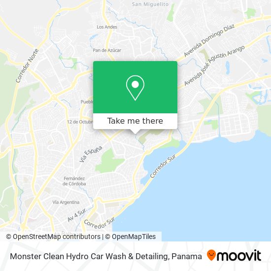 Monster Clean Hydro Car Wash & Detailing map