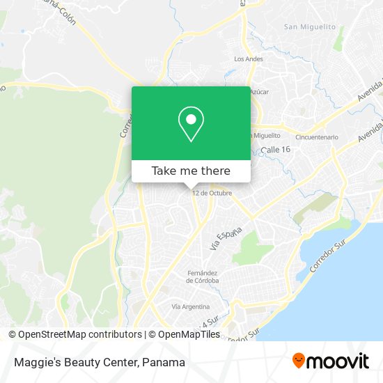 Maggie's Beauty Center map