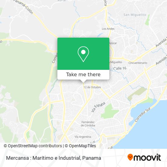 Mercansa : Marítimo e Industrial map