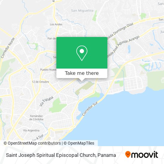 Saint Joseph Spiritual Episcopal Church map