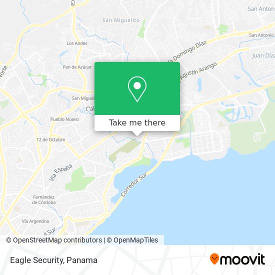 Eagle Security map