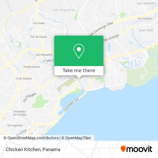 Chicken Kitchen map