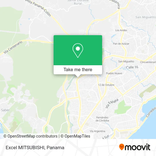 Excel MITSUBISHI map
