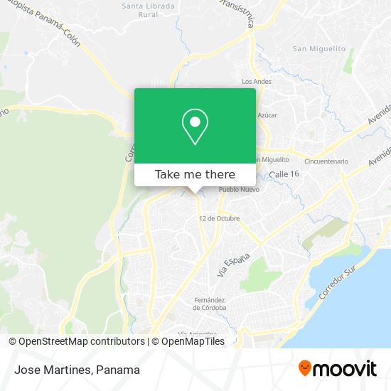Jose Martines map