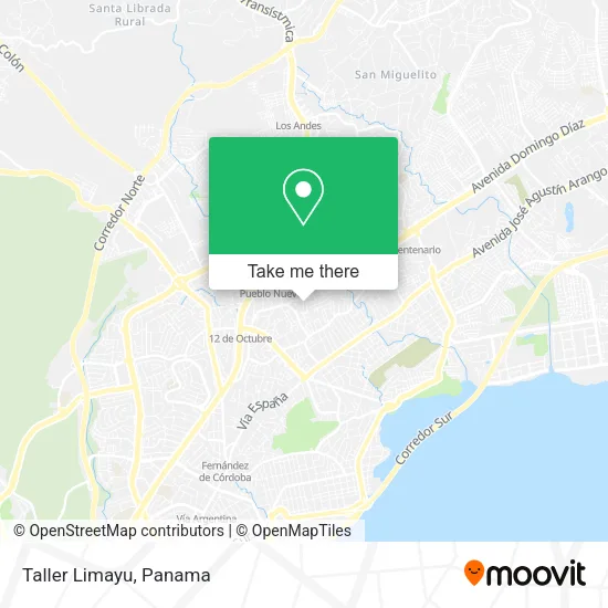 Taller Limayu map