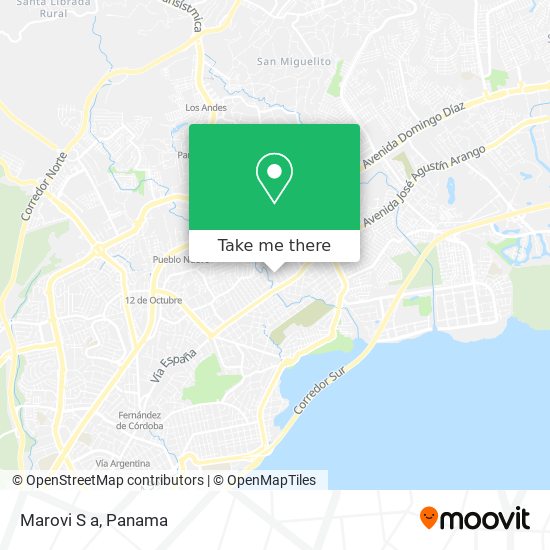 Marovi S a map