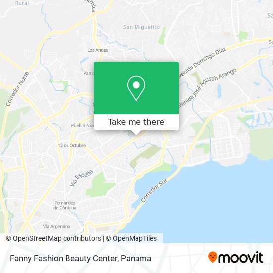 Fanny Fashion Beauty Center map