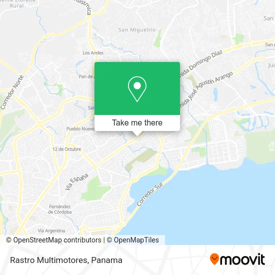 Mapa de Rastro Multimotores