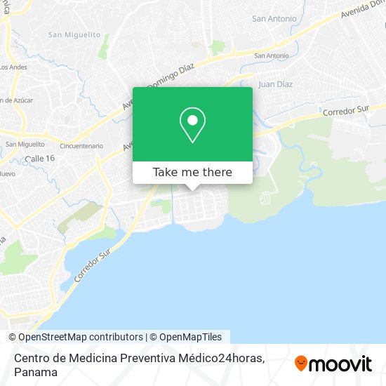 Centro de Medicina Preventiva Médico24horas map
