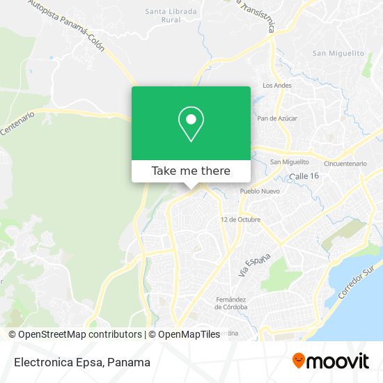 Electronica Epsa map