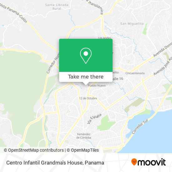 Centro Infantil Grandma's House map