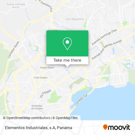 Elementos Industriales, s.A map