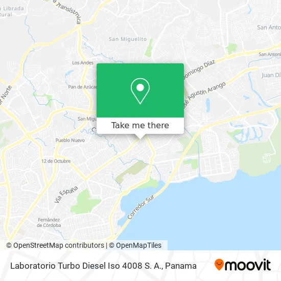 Laboratorio Turbo Diesel Iso 4008 S. A. map