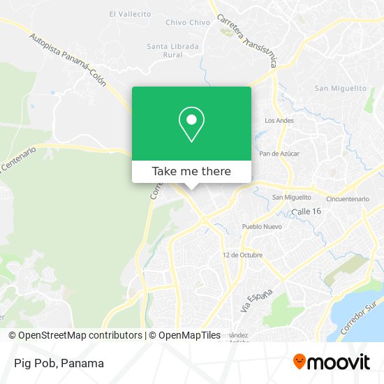 Pig Pob map