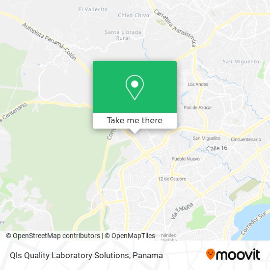 Qls Quality Laboratory Solutions map