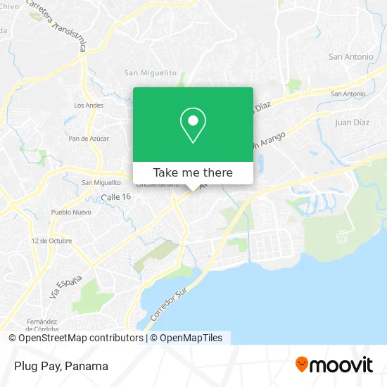 Plug Pay map