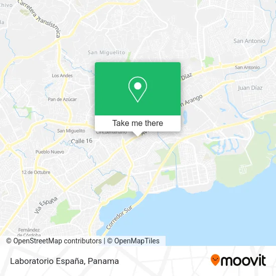 Mapa de Laboratorio España
