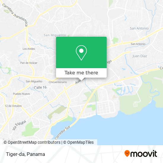 Tiger-da map