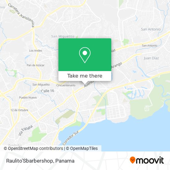 Raulito'Sbarbershop map