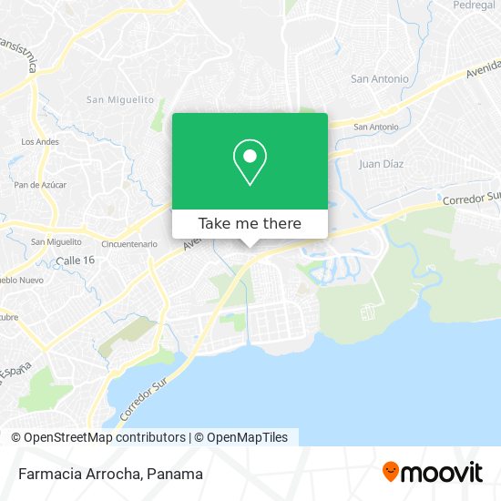 Farmacia Arrocha map