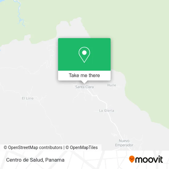 Centro de Salud map