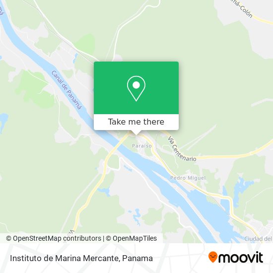 Instituto de Marina Mercante map