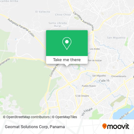 Geomat Solutions Corp map