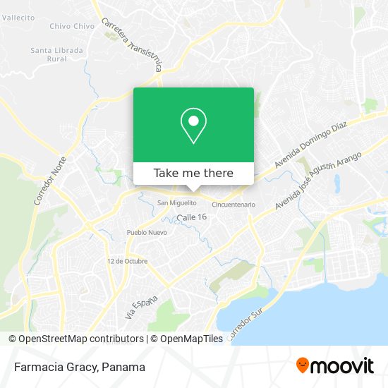 Mapa de Farmacia Gracy