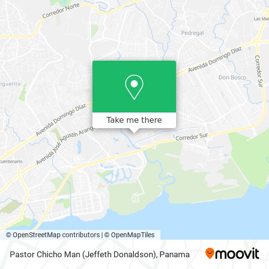 Pastor Chicho Man (Jeffeth Donaldson) map