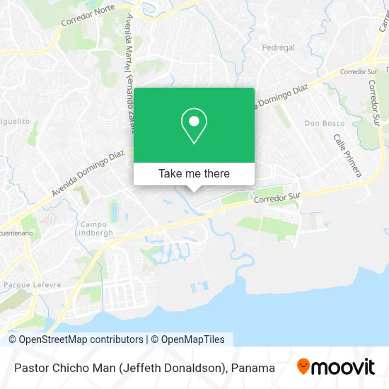 Pastor Chicho Man (Jeffeth Donaldson) map