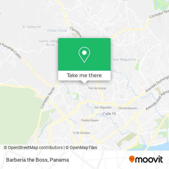 Mapa de Barberia the Boss