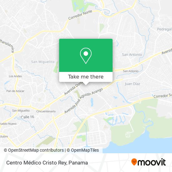 Centro Médico Cristo Rey map