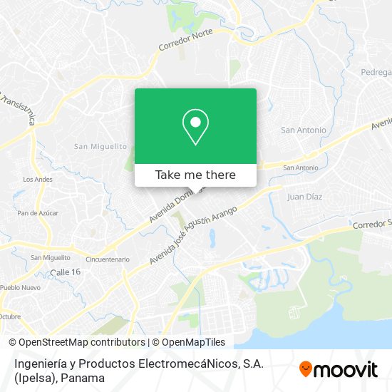 Mapa de Ingeniería y Productos ElectromecáNicos, S.A. (Ipelsa)