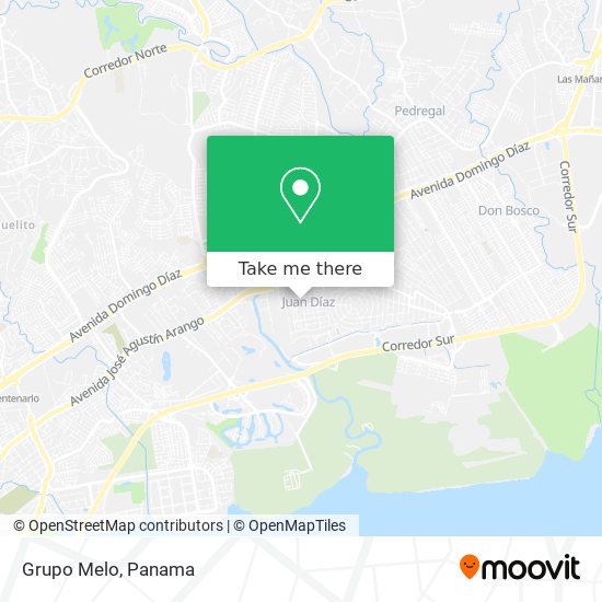 Mapa de Grupo Melo