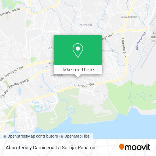 Abaroteria y Carnicería La Sortija map