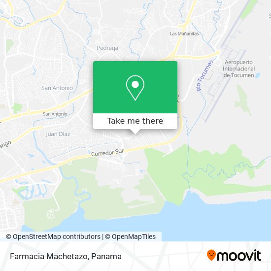 Farmacia Machetazo map