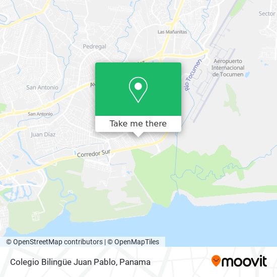 Mapa de Colegio Bilingüe Juan Pablo